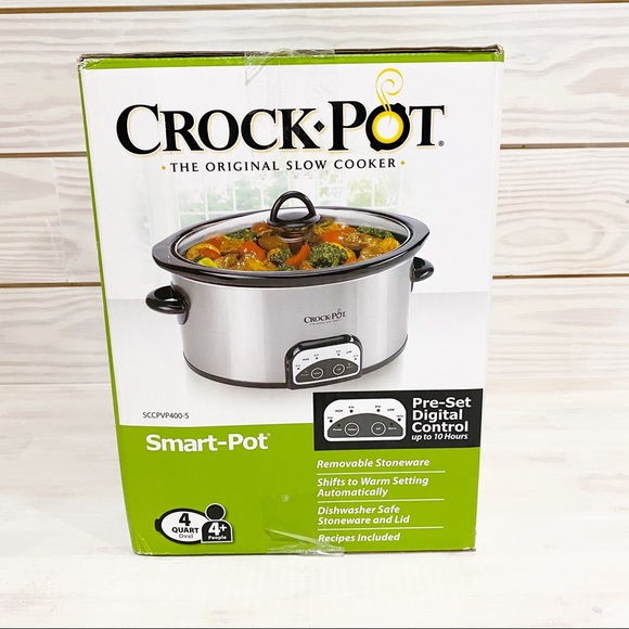 Crockpot Kitchen Crockpot Slow Cooker Smartpot Stoneware Digital